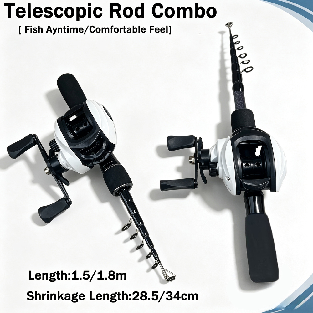 1.5/1.8m SuperLight65g Telesco - đánh giá và giá Fishing Rod Spinning